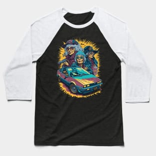 Golden Girls - Dmc Delorean Baseball T-Shirt